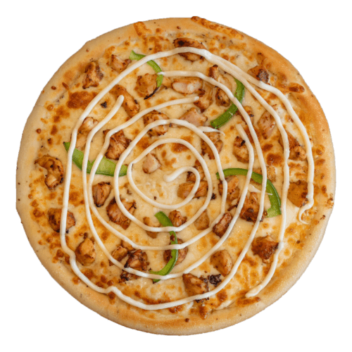 Creamy Chicken Pizza