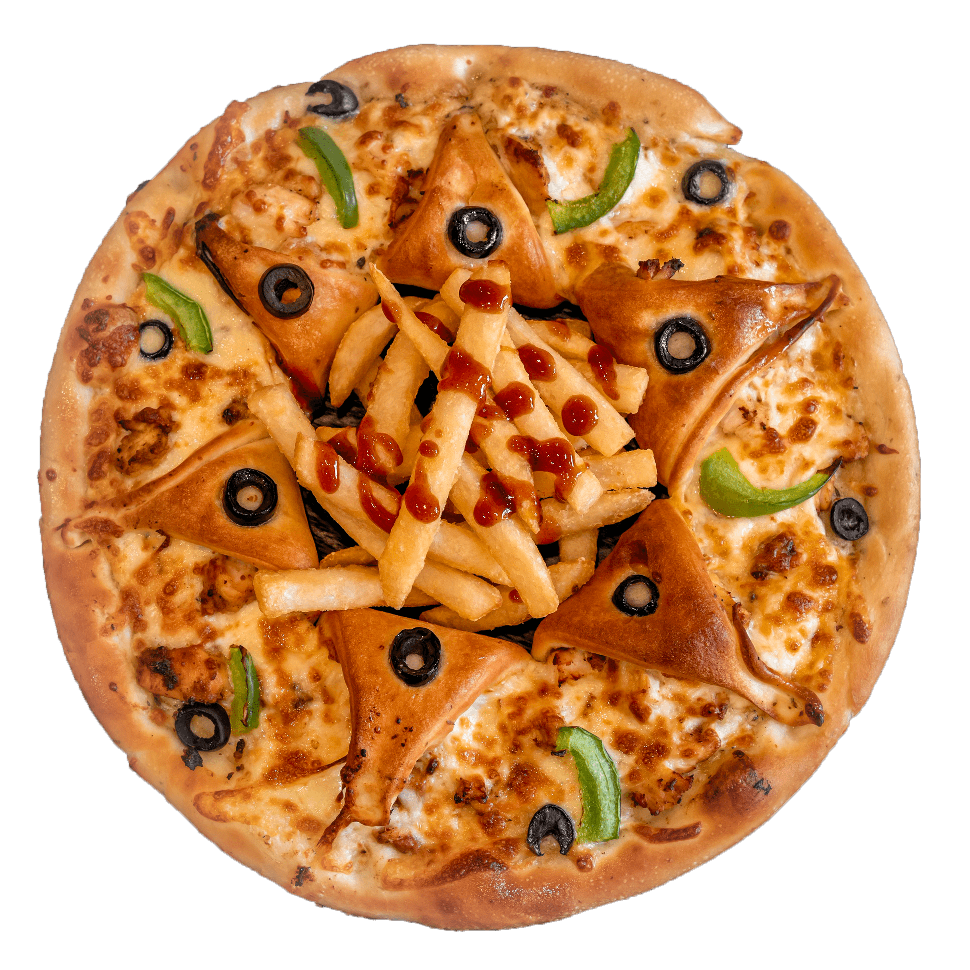 Wheel & Chips Pizza