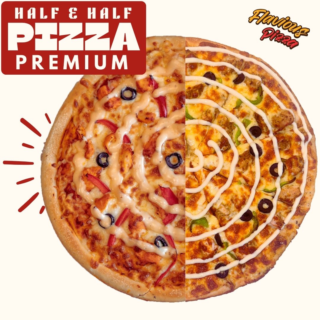 Half & Half Premium Pizza