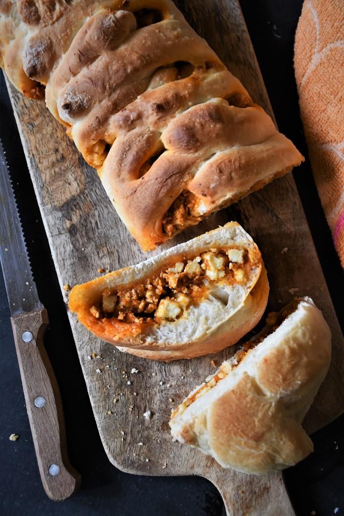 Stuffed Paneer Bread